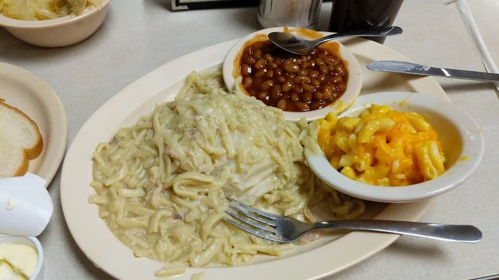 Chicken & Noodles Cubed Steak Roast Pork